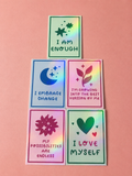 5 piece motivational magnets