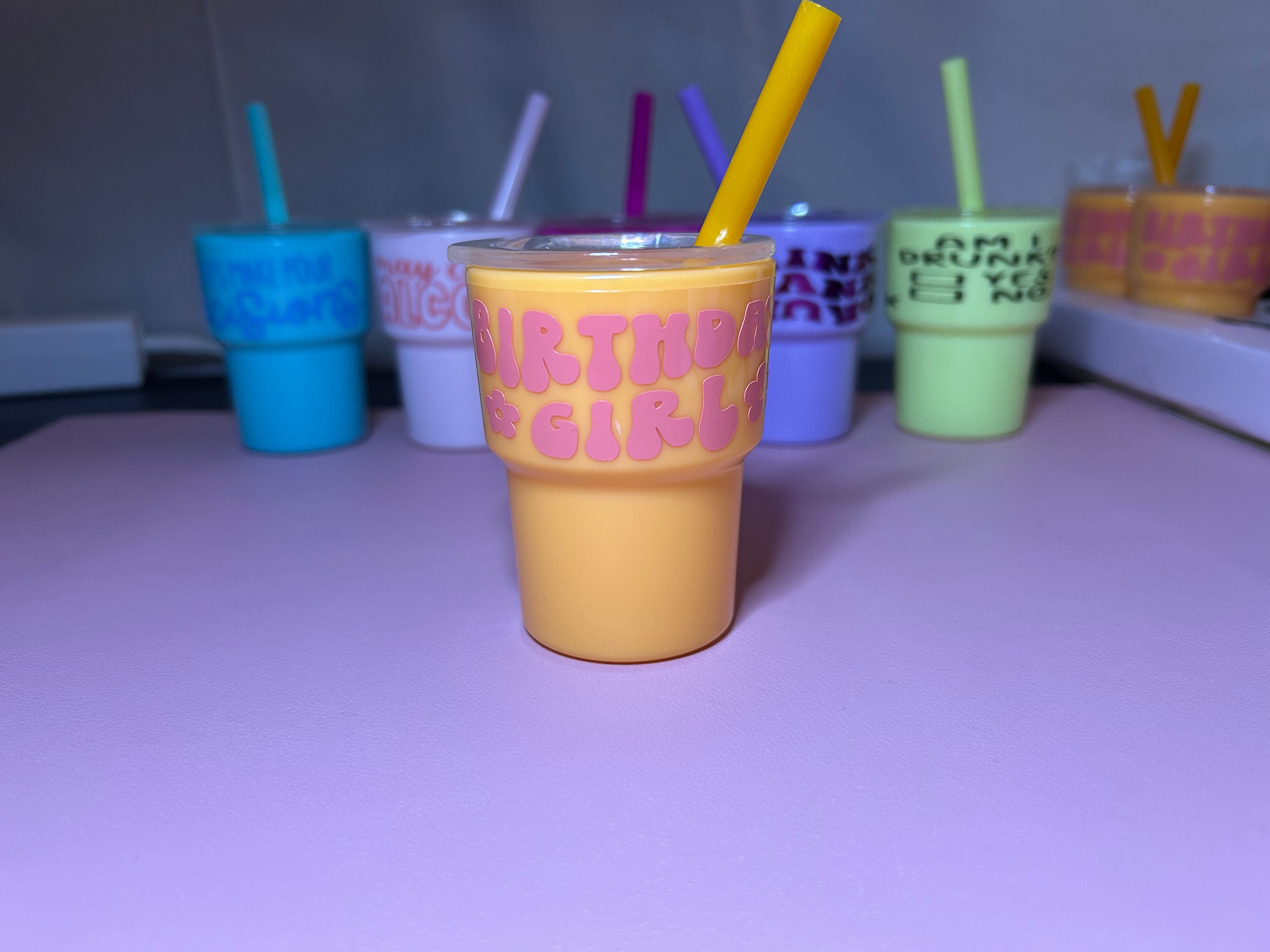 Mini tumblr shot glass