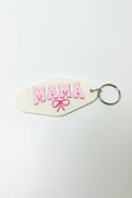 single sided motel keychain