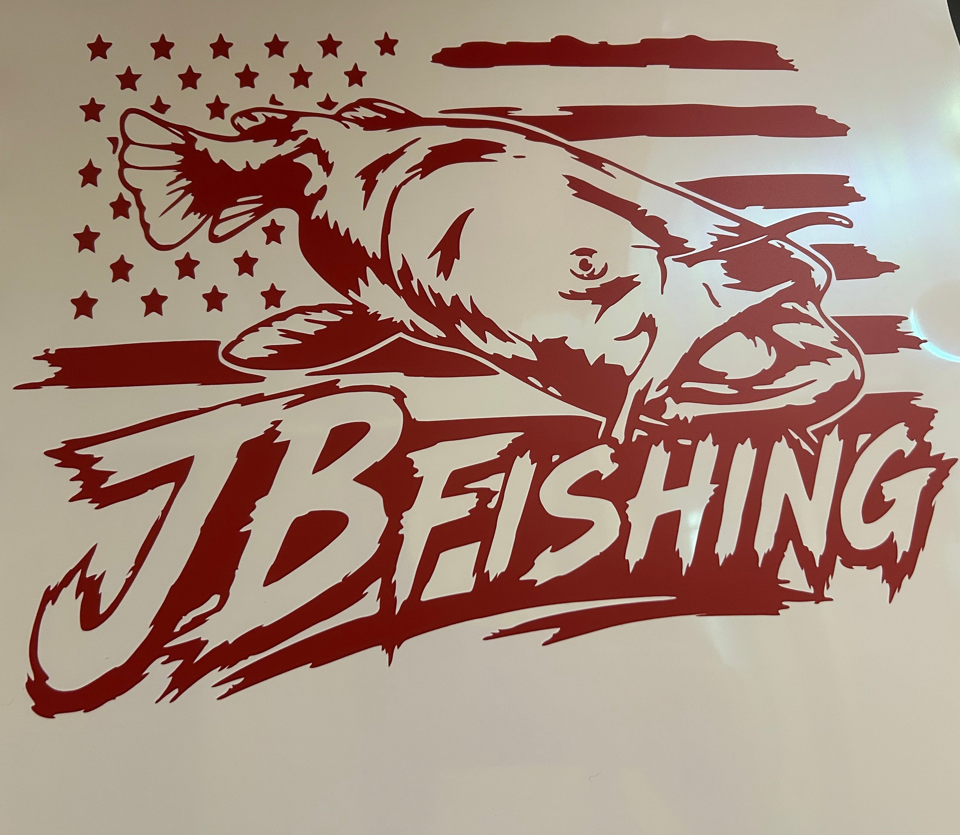 custom car decals (one color)